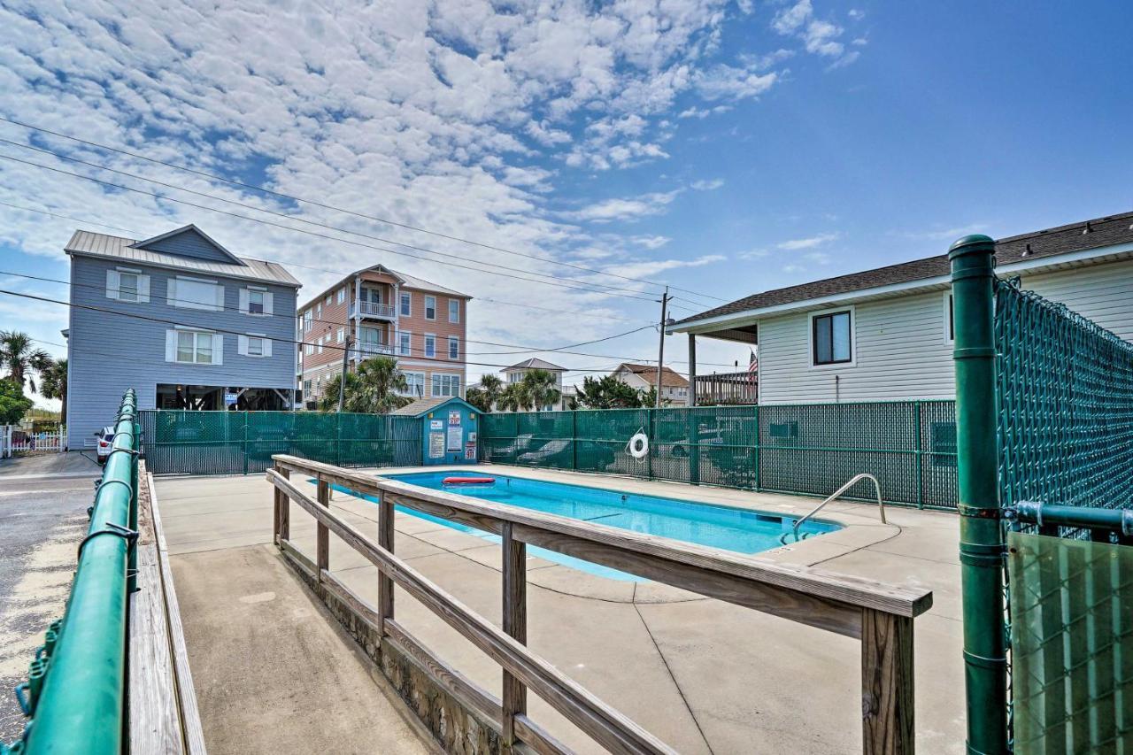 Condo With Balcony And Pool Walk To 2 Beach Accesses! Carolina Beach Extérieur photo